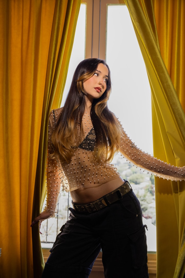Sienna Melgoza editorial portrait